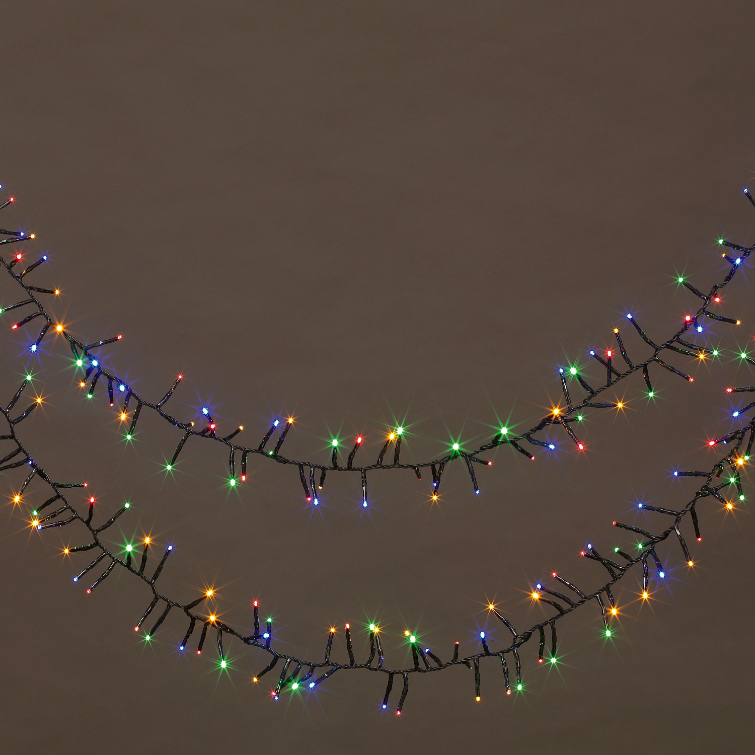 Гирлянда уличная 1000 LED многоцветная 15 м