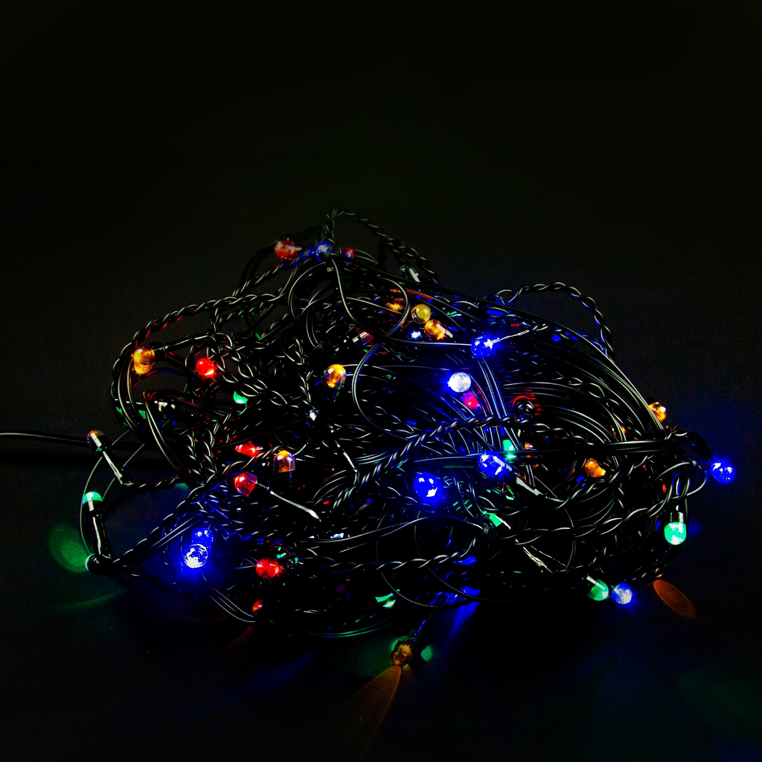 Гирлянда тающие сосульки GLOS Illumination Expert 120 LED многоцветный 10 м