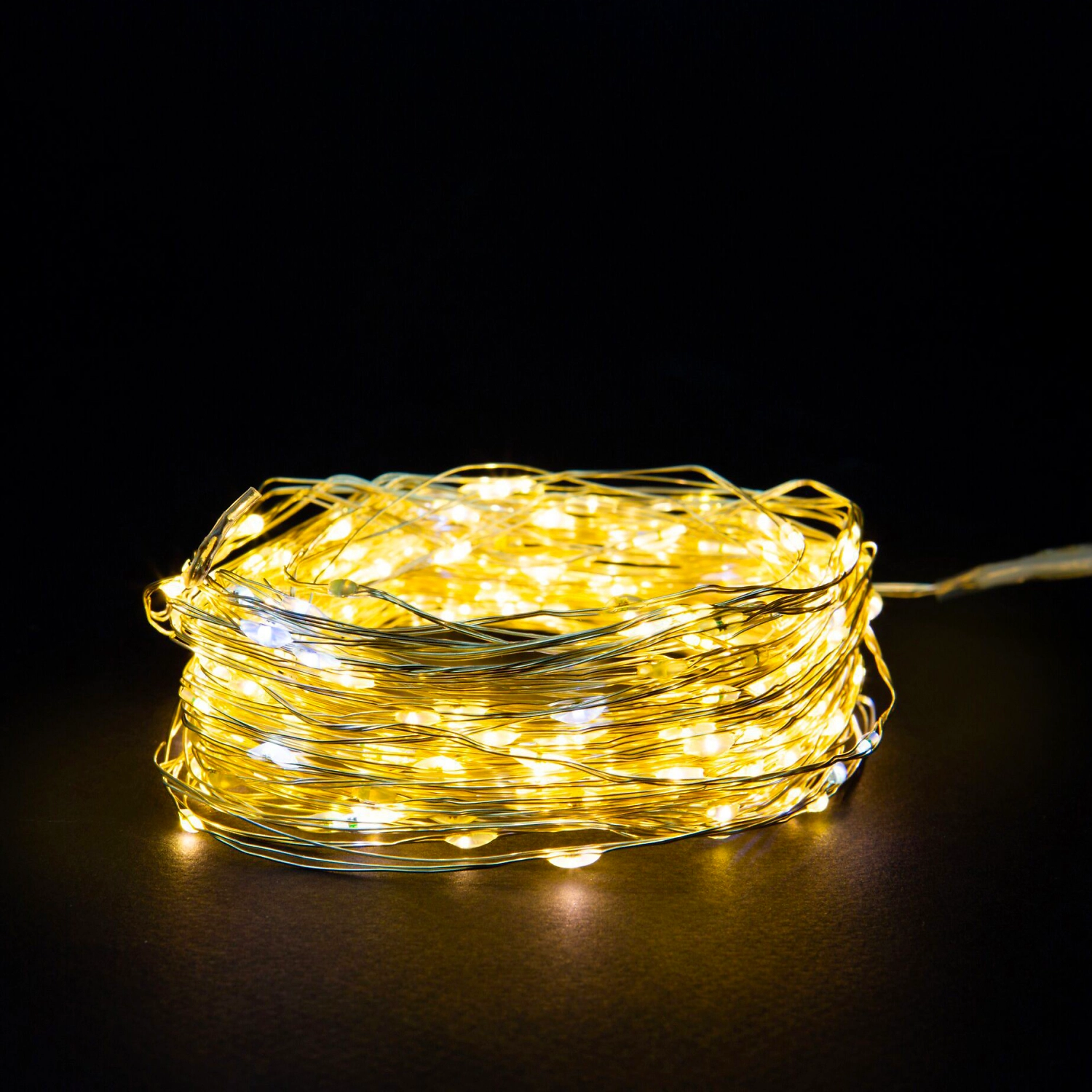 Гирлянда нить Glos IE 240 LED теплый белый 12 м