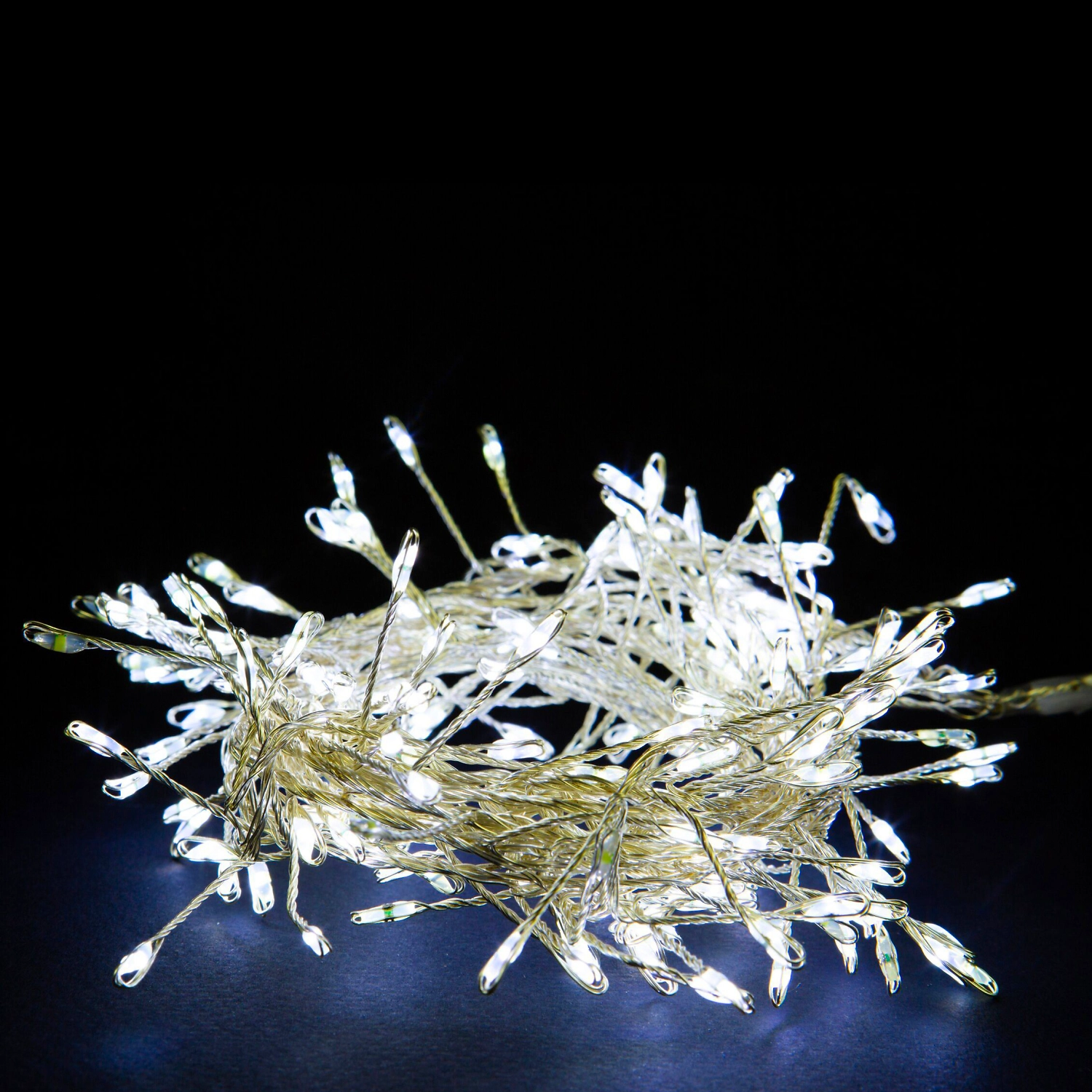 Гирлянда нить Glos IE Фейерверк 200 LED холодный белый 2 м