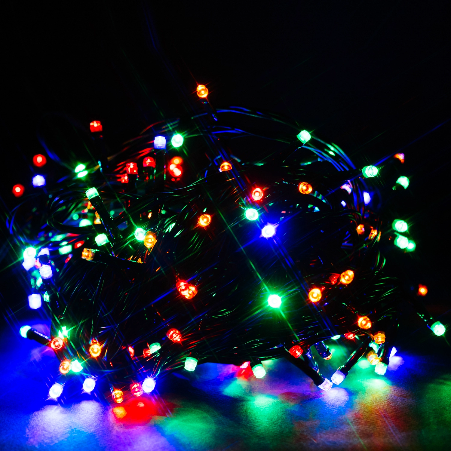 Гирлянда нить №1 SH LIGHTS 200 LED мультиколор 20 м