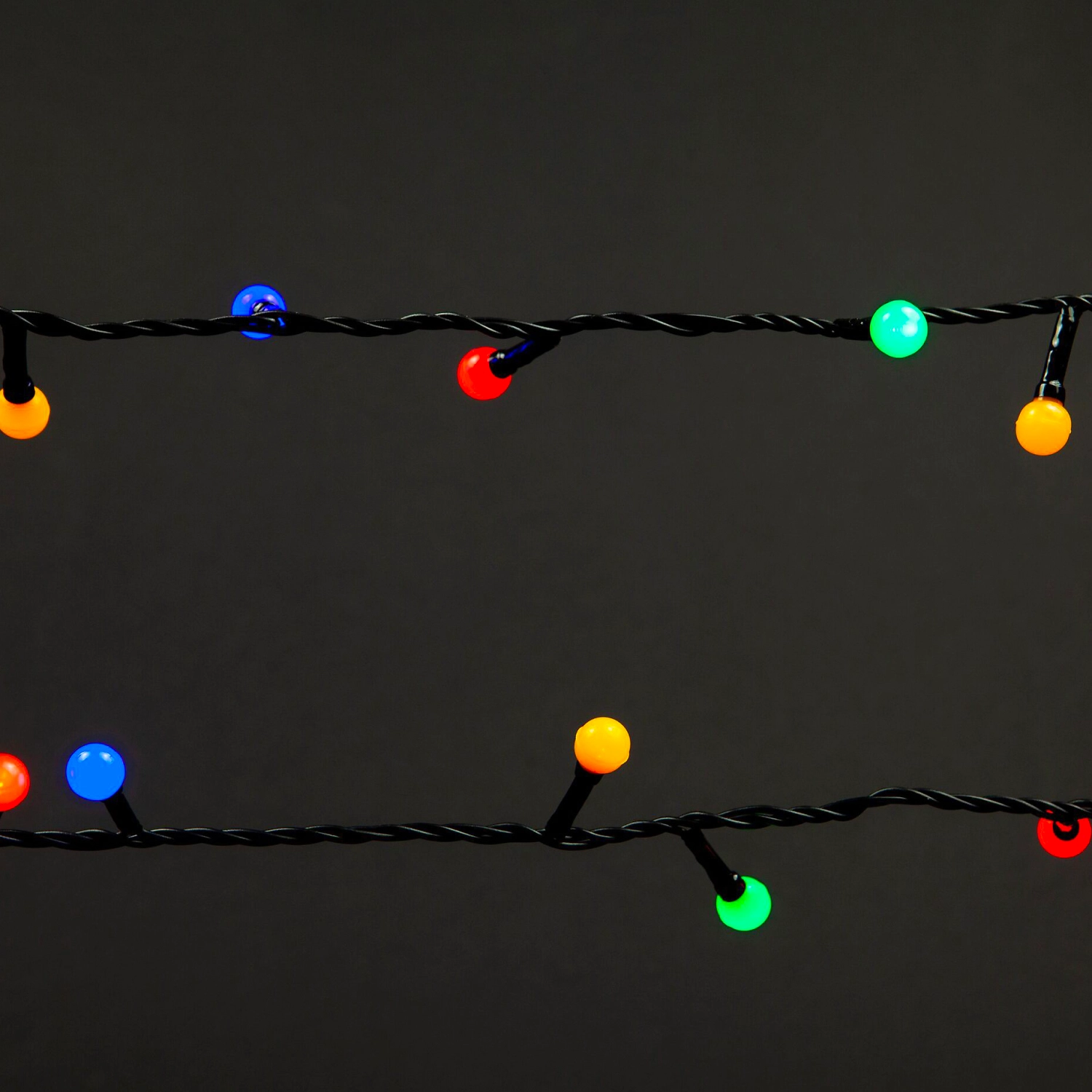 Гирлянда шарики SH LIGHTS 48 LED мультиколор 2,4 м