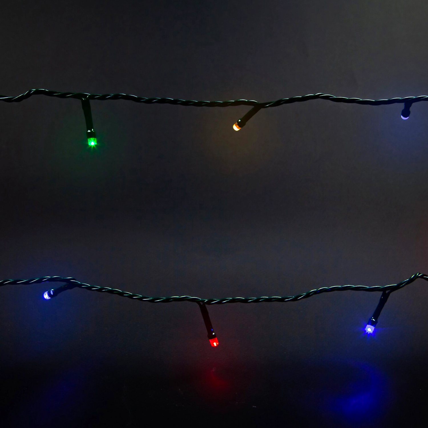 Гирлянда нить SH LIGHTS 120 LED мультиколор 12м