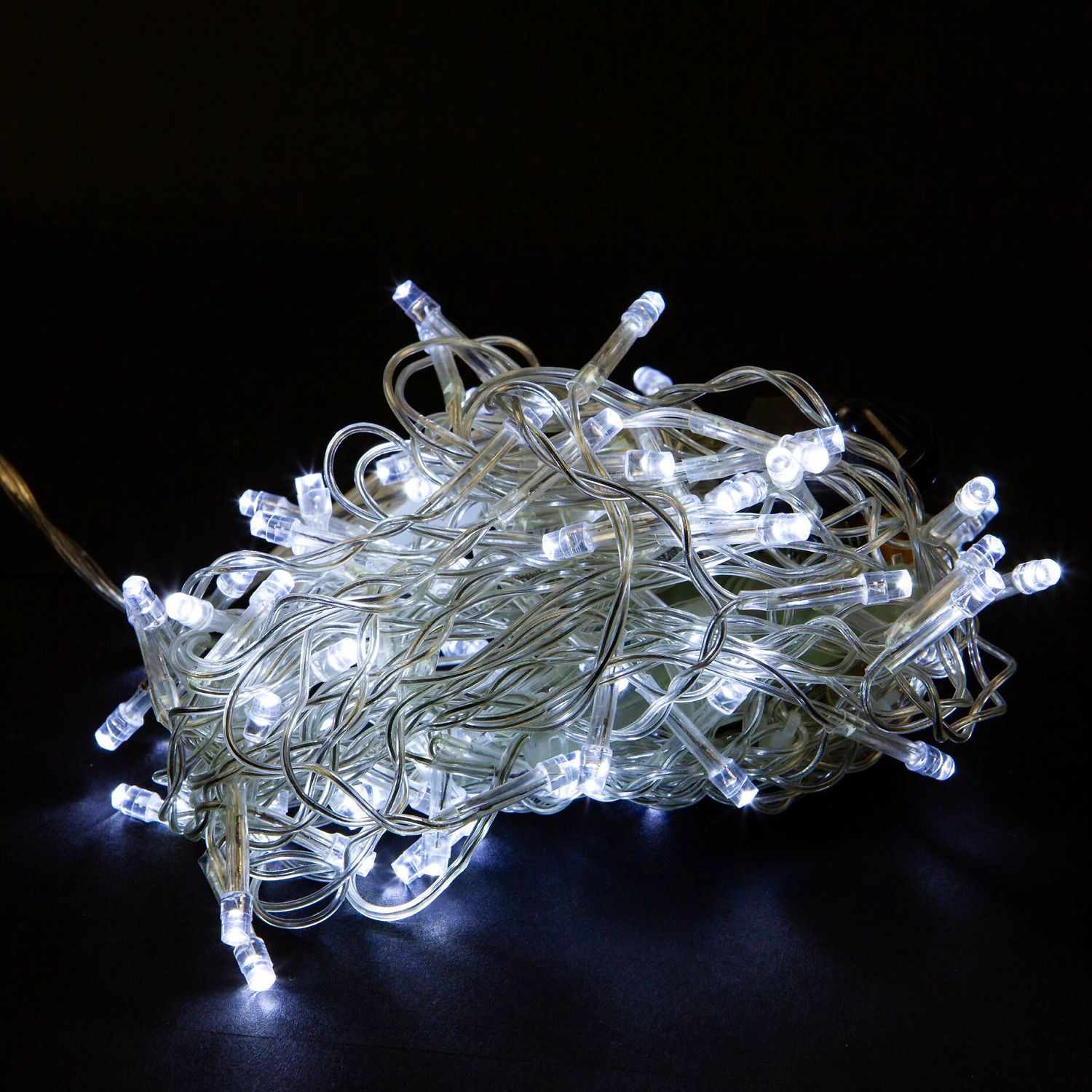 Гирлянда бахрома SH LIGHTS 80 LED белый 2х0,5 м