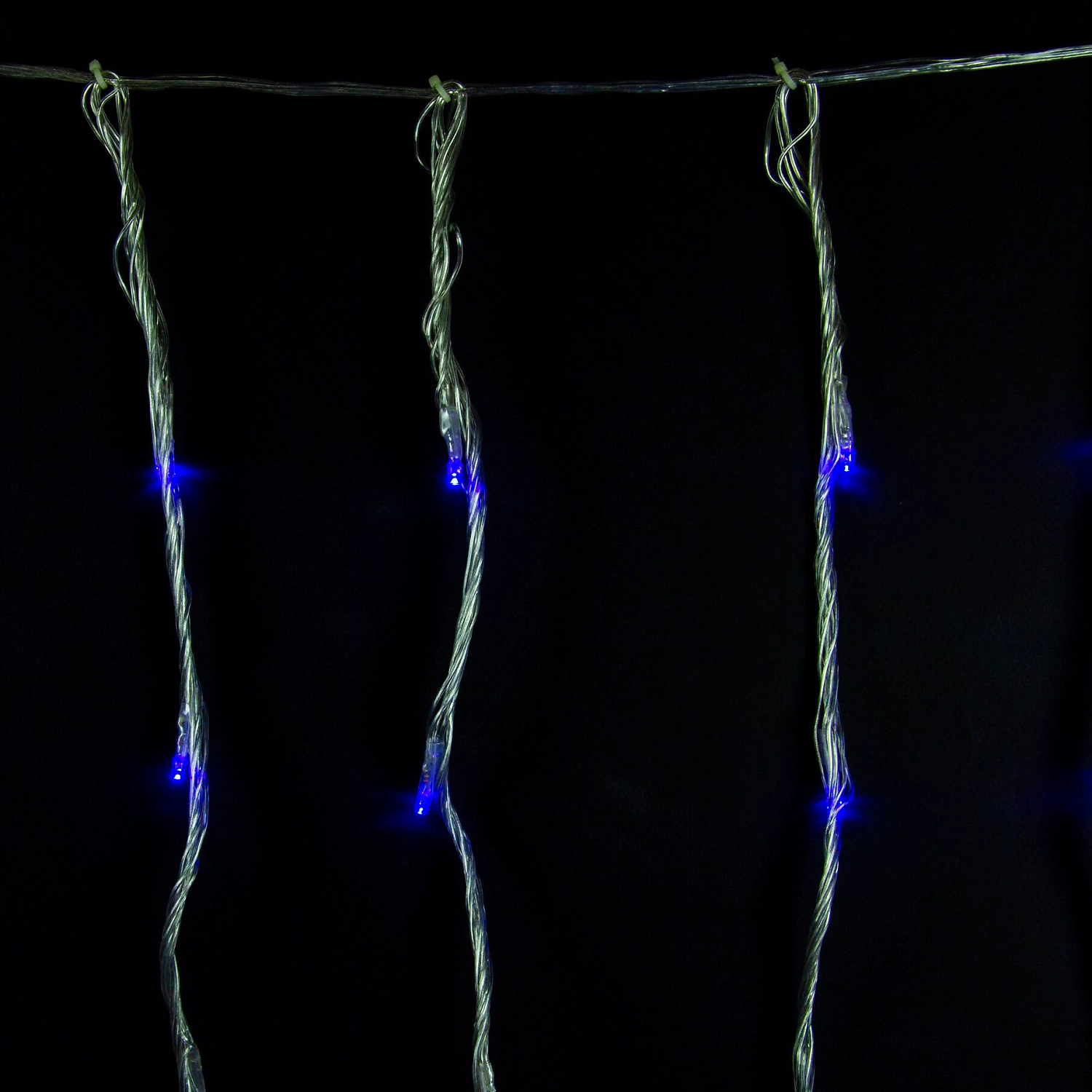 Гирлянда занавес SH LIGHTS 300 LED синий 1,5 х2,2 м