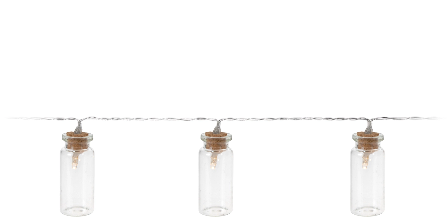 Гирлянда внутренняя Лампа в бутылке пластик 160 см
