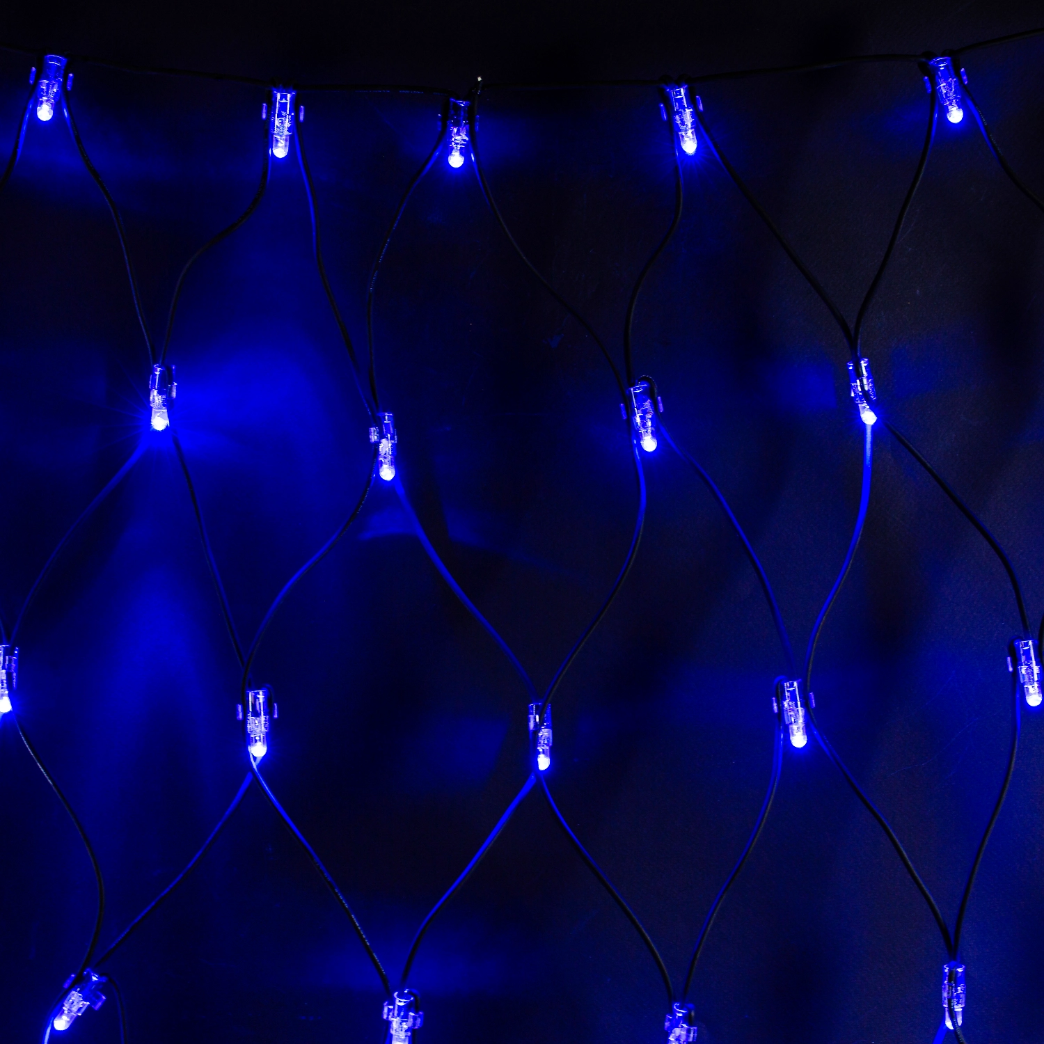 Гирлянда уличная SYSTEM PROF Сетка 144 LED 1,2х1,5 м синий