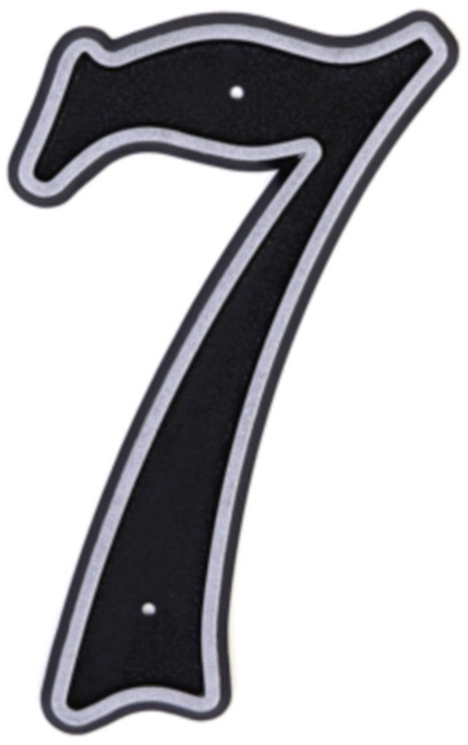 Цифра "7" Larvij 150х80 мм пластик