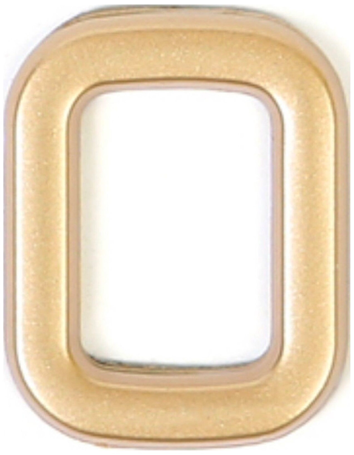 Цифра "0" самоклеящаяся Larvij 40х32 мм пластик золото