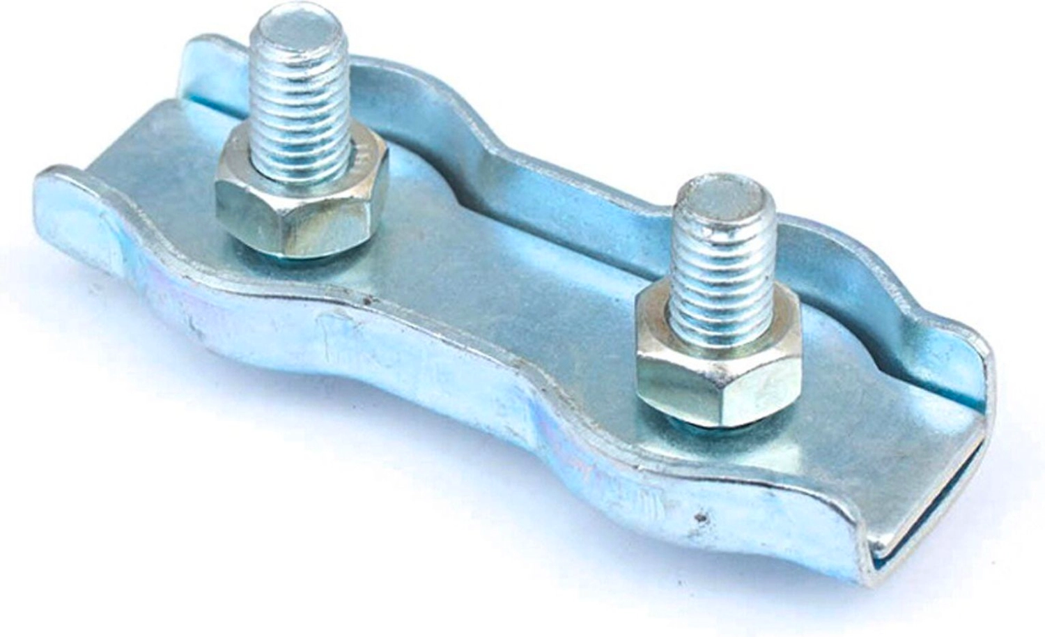 Зажим троса с болтом и гайкой Duplex сталь 6 мм 30 г