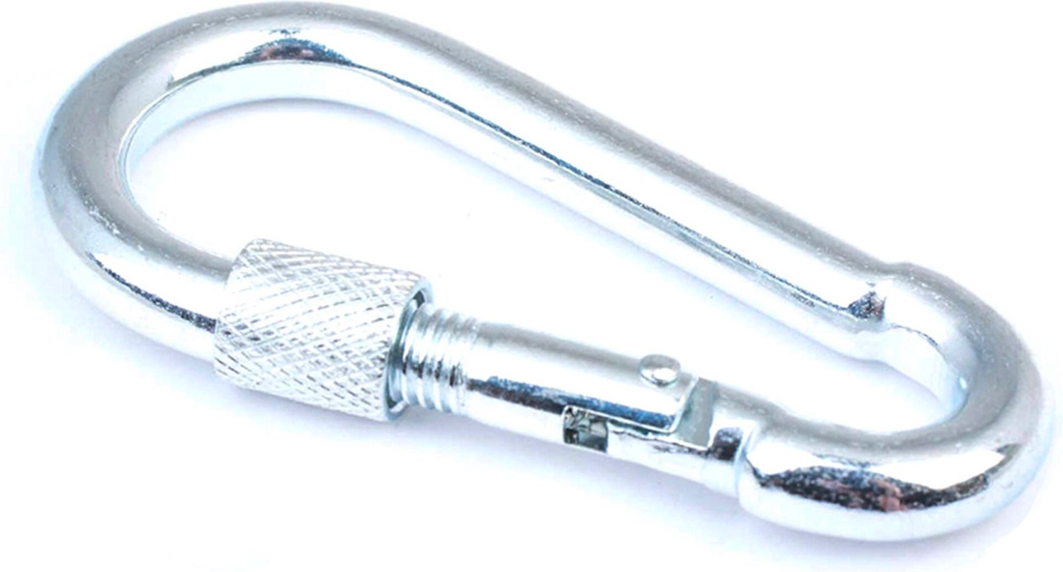 Карабин с предохранительной гайкой Стройбат 5 мм 0,02 кг