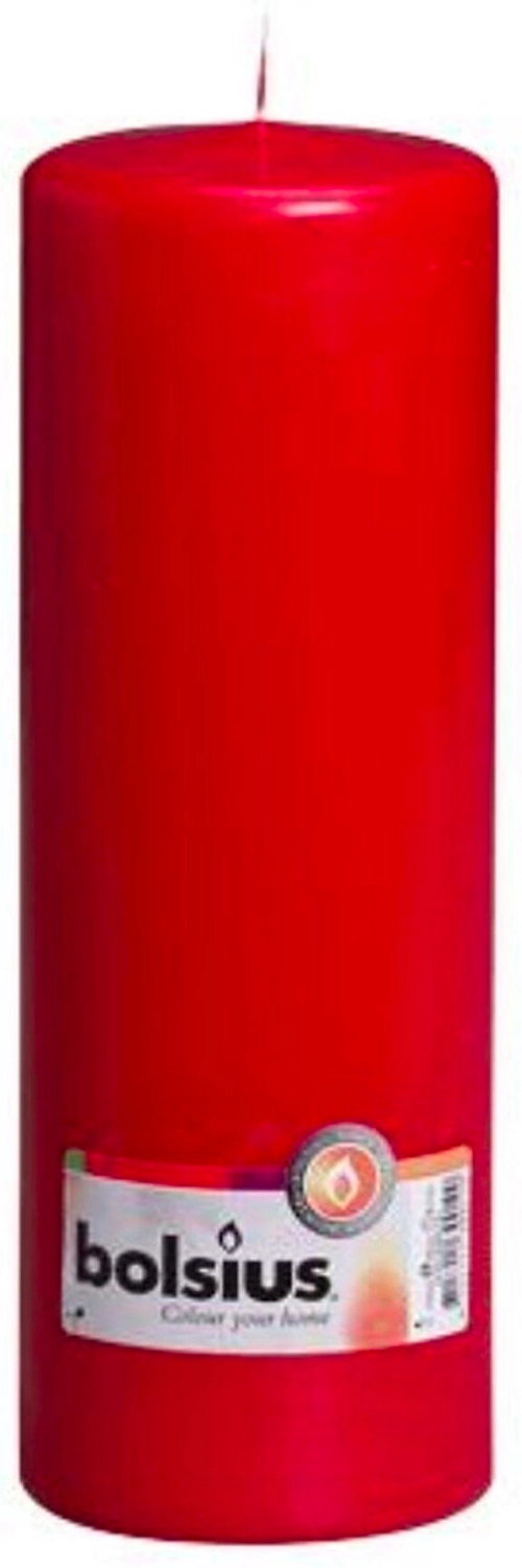 Свеча классическая Bolsius 25х8 см красная