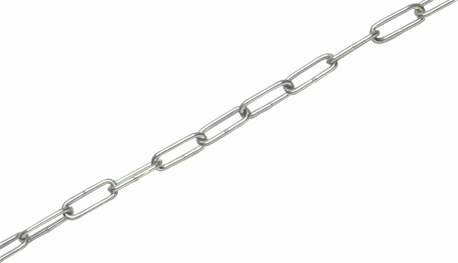 Цепь LUX-TOOLS RUNDSTAHLKETTE оцинкованная сталь 3 мм 30 м