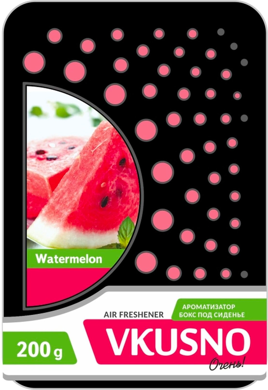 Ароматизатор под сиденье FreshCO Vkusno арбуз 305 г