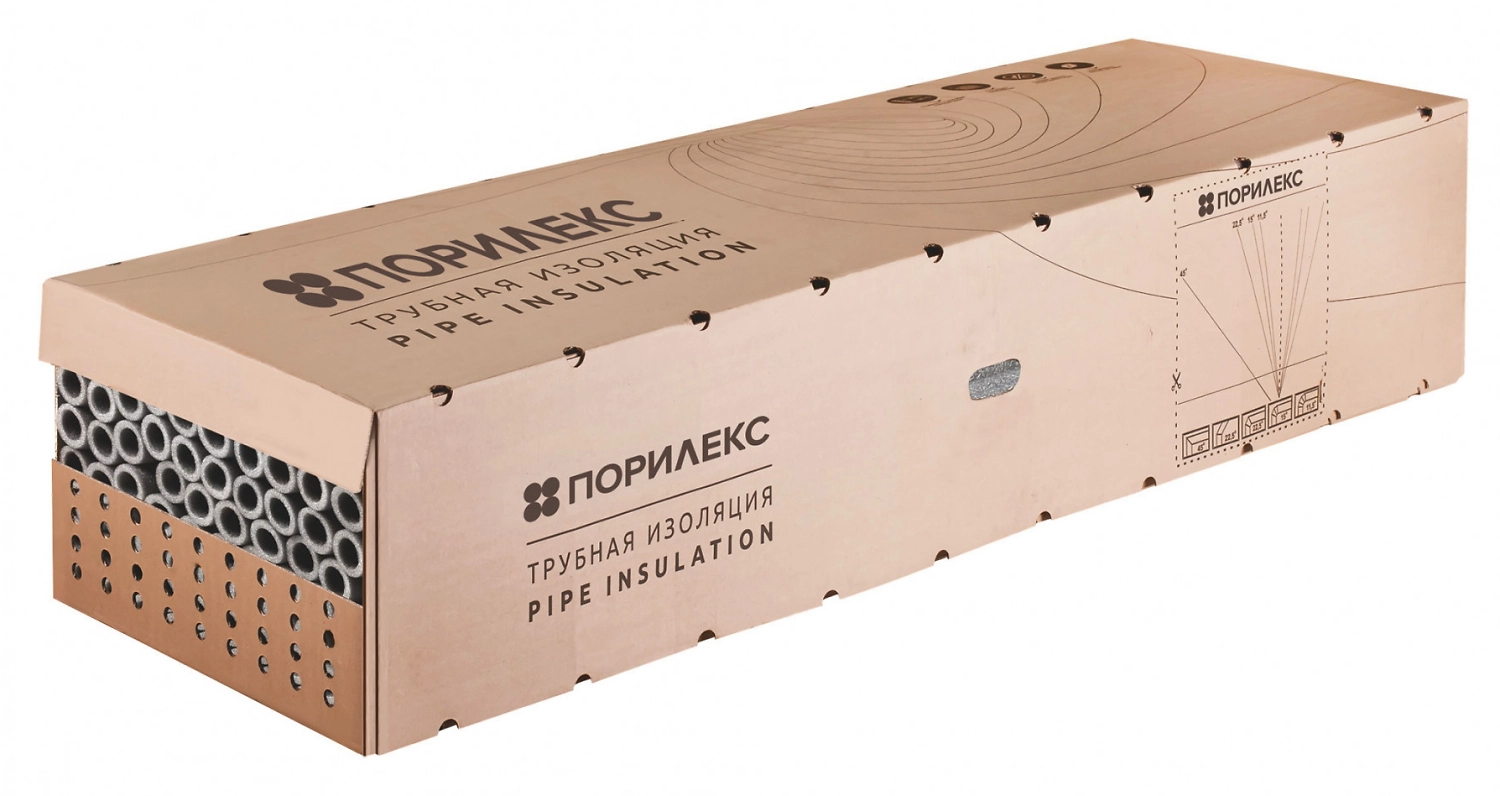 Утеплитель для труб Порилекс d 15х9 мм 1 м