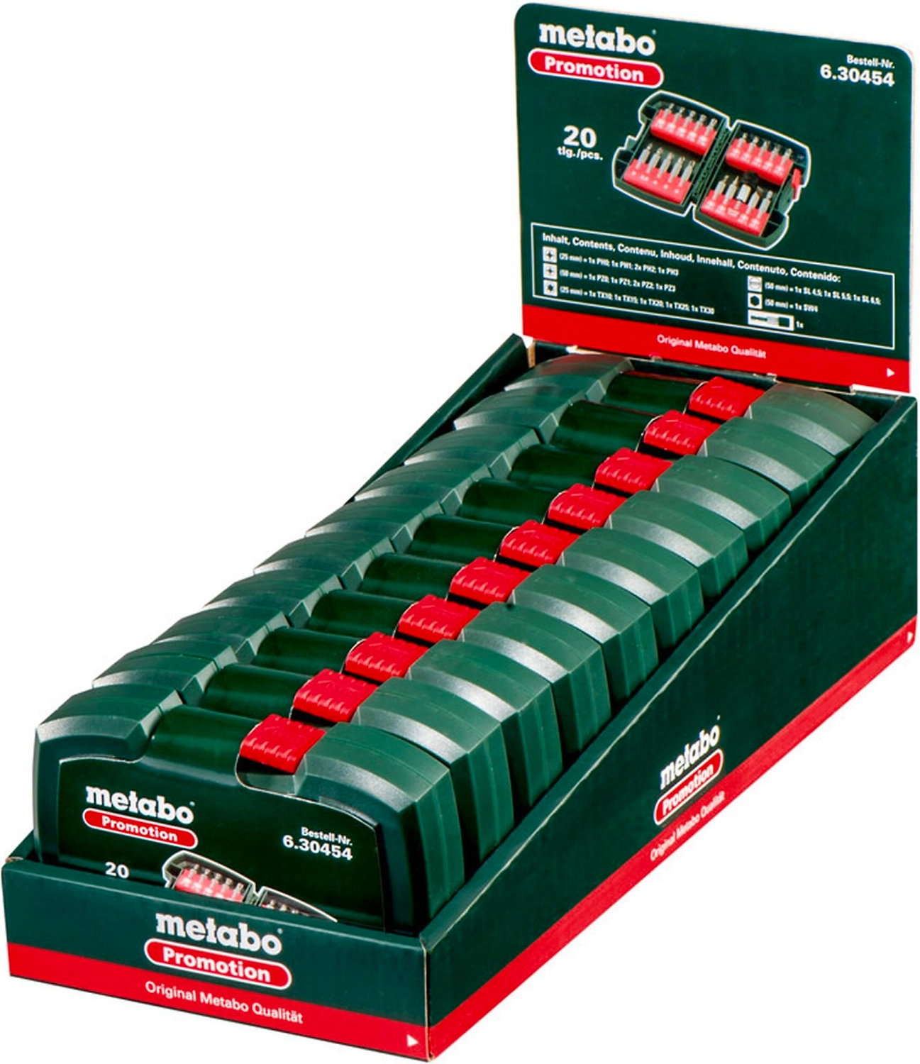 Набор бит Metabo 25-50 мм 20 шт