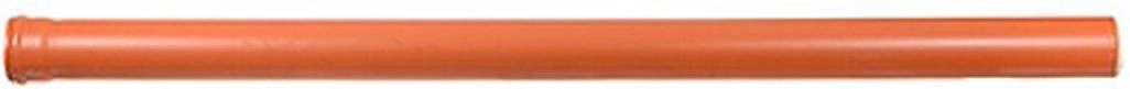 Труба НК ПП 110х3,4х2000, рыжий, RTP