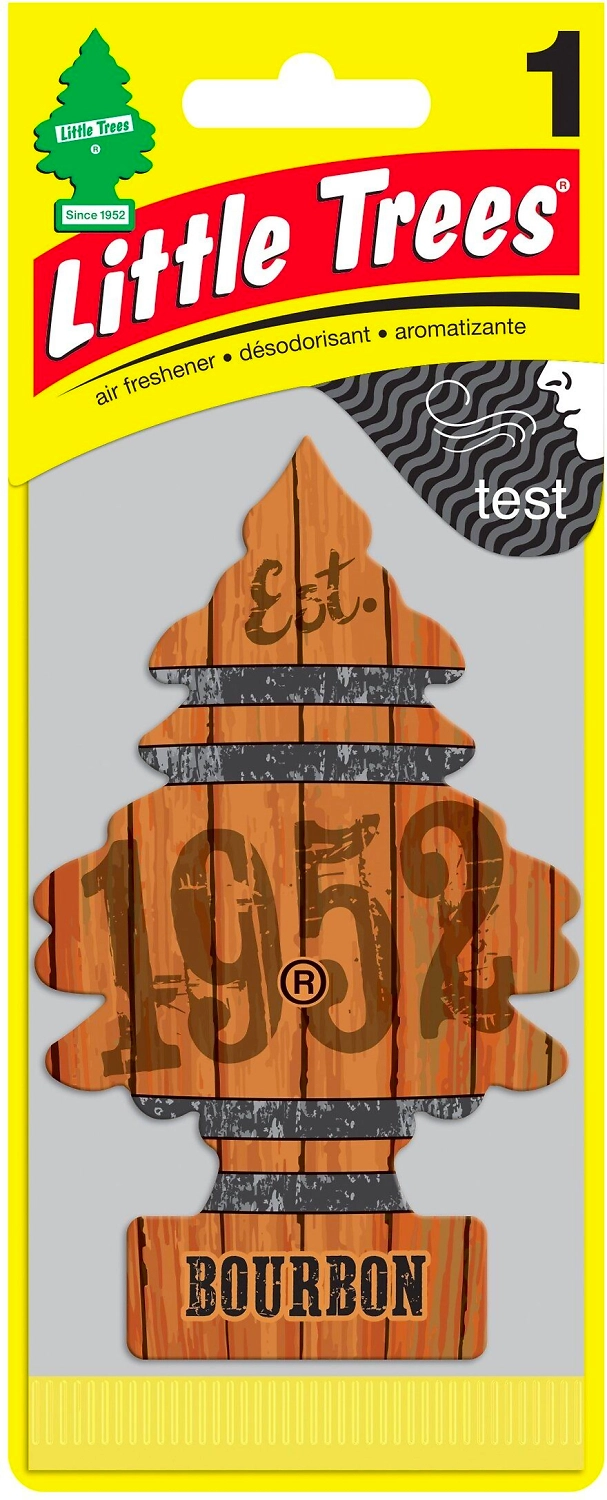 Ароматизатор автомобильный подвесной Little Trees елочка бурбон