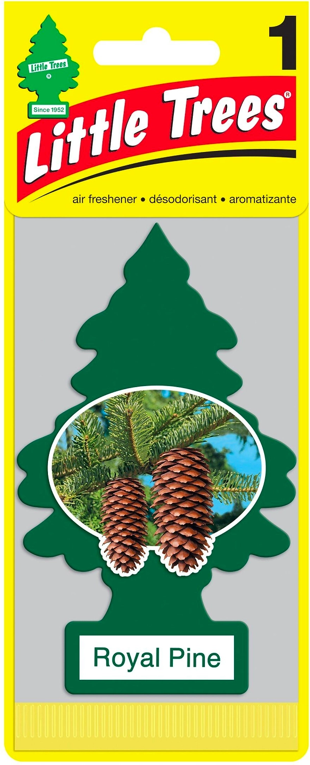 Ароматизатор автомобильный подвесной Little Trees елочка королевская сосна