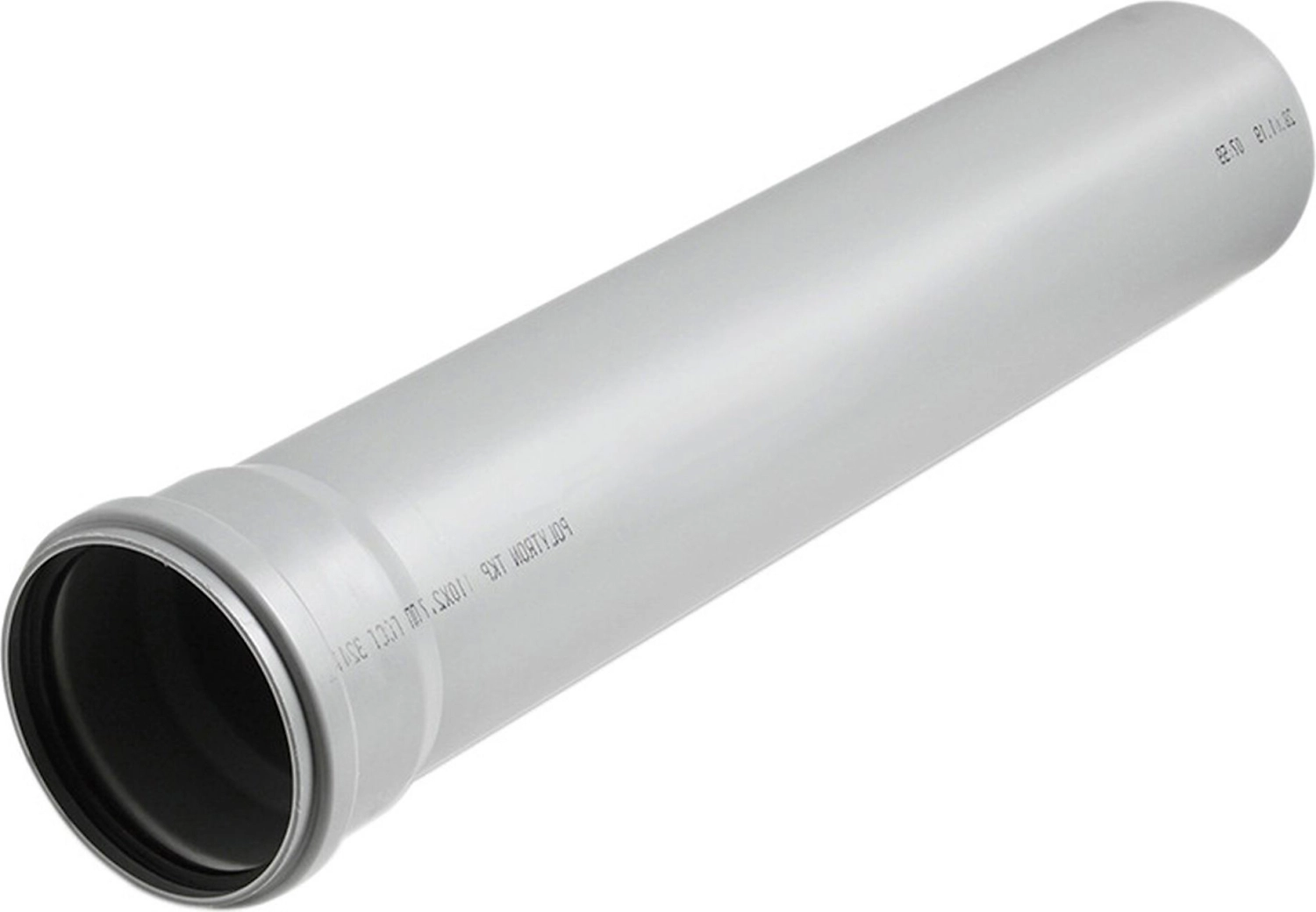 Труба ВК ПП 110х2,7х1000, серый, RTP