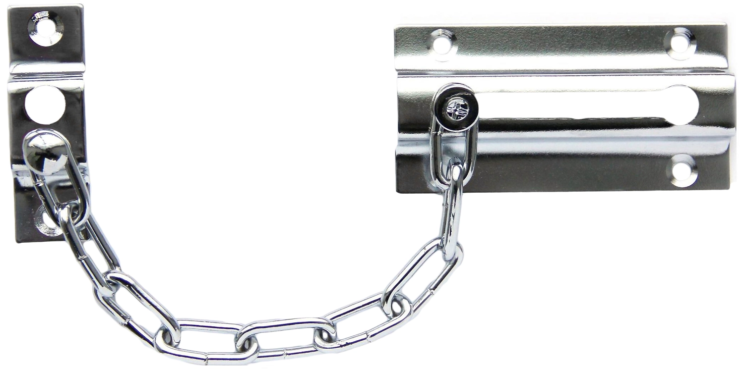 Накидная цепочка для двери Larvij L6301CH хром