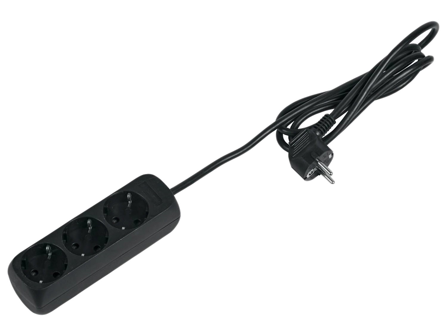 Удлинитель 3 гнезда 3500 Вт с заземлением 1,4 м