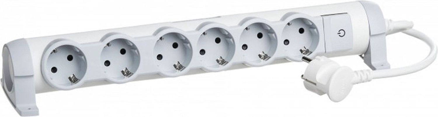 Удлинитель Legrand Комфорт 6 гнезд 3500 Вт с заземлением 3 м
