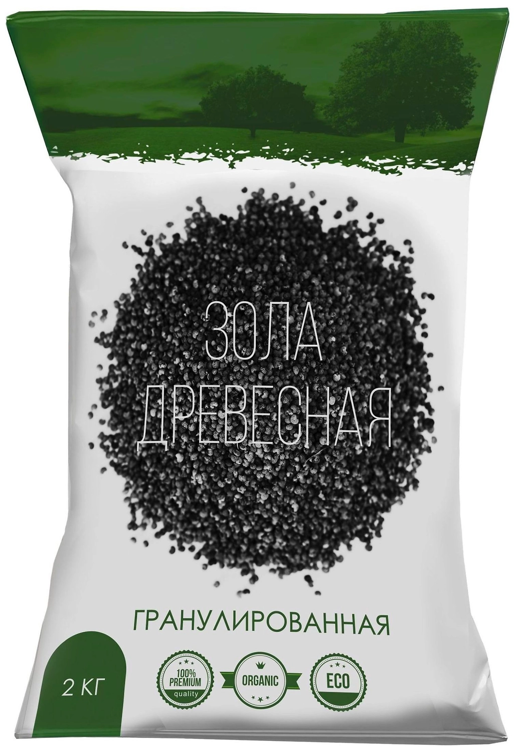 Удобрение минеральное Нов-агро Зола древесная универсальное 2 кг