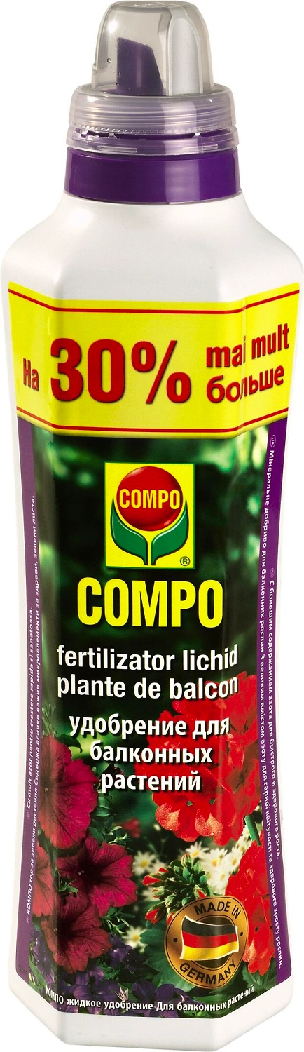 Удобрение минеральное COMPO для балконных растений 0,682 кг