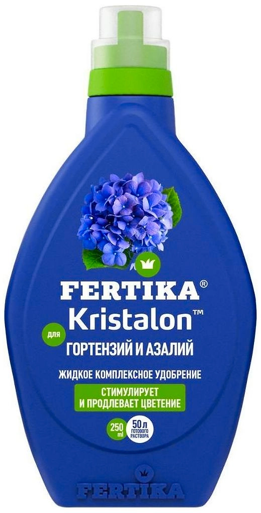 Удобрение комплексное FERTIKA Кристалон для цветочных гортензий и азалий 0,5 л