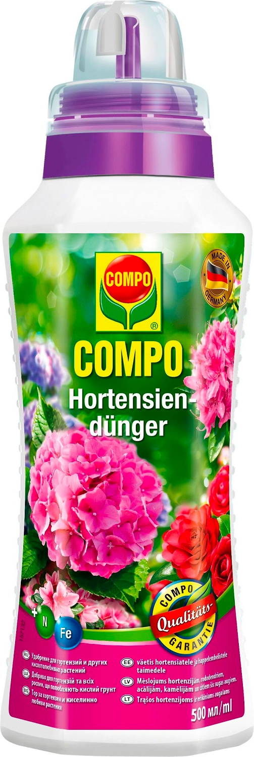 Удобрение COMPO для гортензий 500 мл