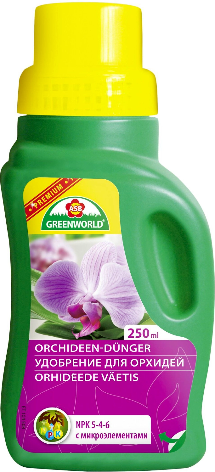 Удобрение минеральное ASB Greenworld для орхидей 250 мл
