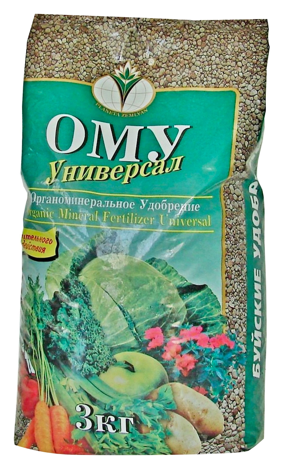 Удобрение органоминеральное Буйские удобрения Универсал универсальное 3 кг