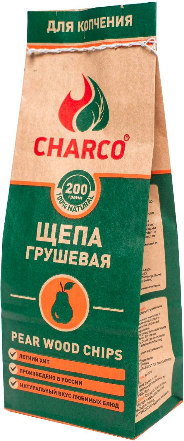 Щепа для копчения CHARCO грушевая 200 г