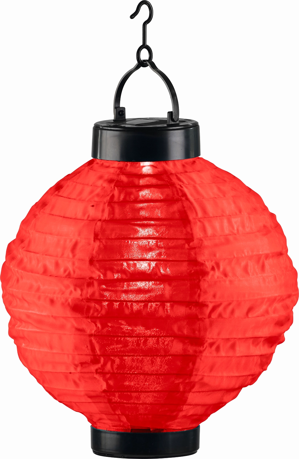 Фонарь на солнечных батареях Китайский фонарик красный 20х20х25 см