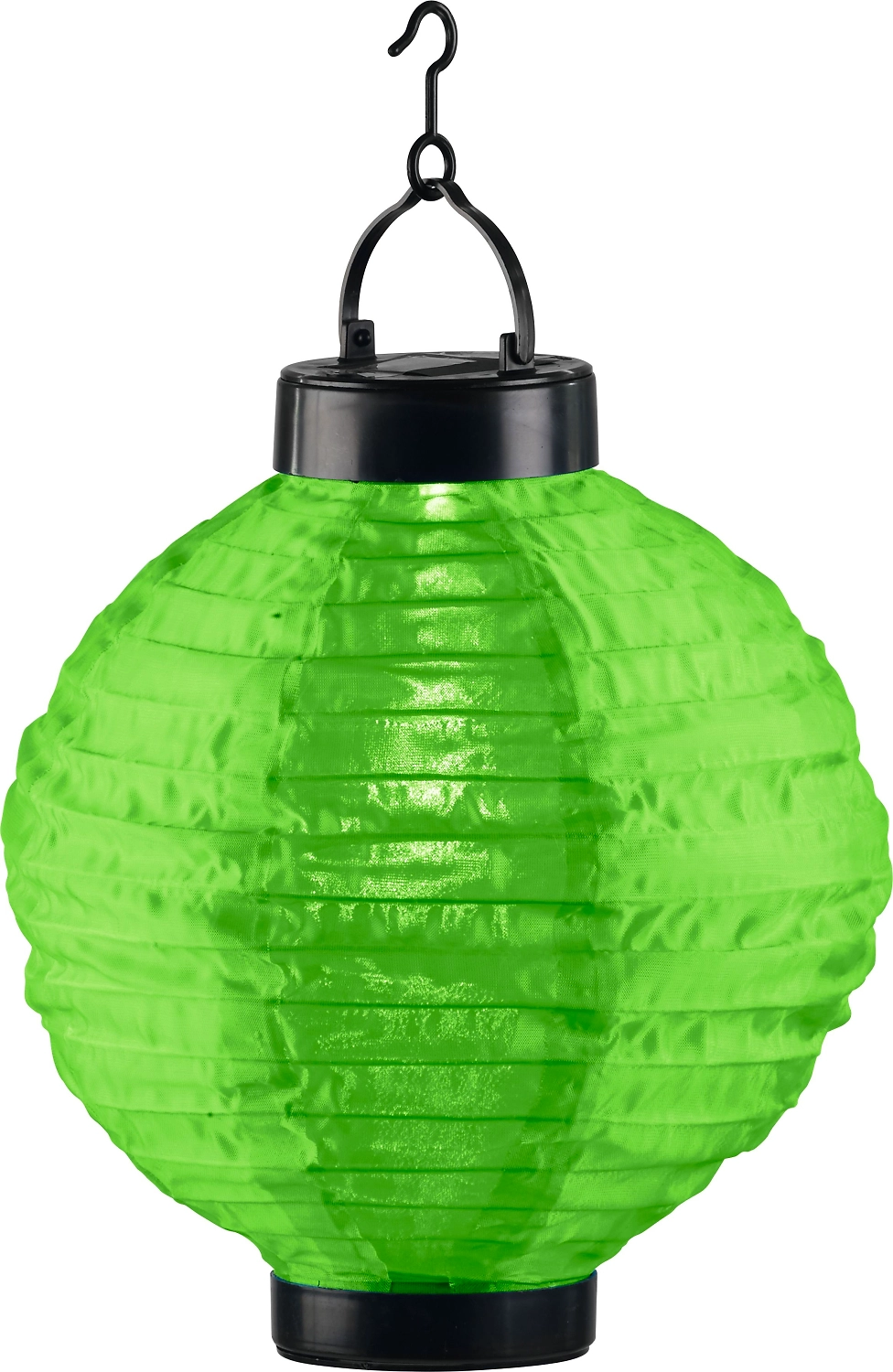 Фонарь на солнечных батареях Китайский фонарик зеленый 20х20х25 см