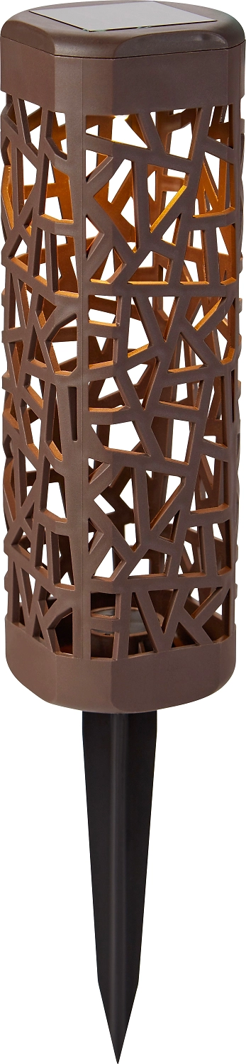 Уличный проекционный светильник на солнечной батарее SOLAR 253314 коричневый