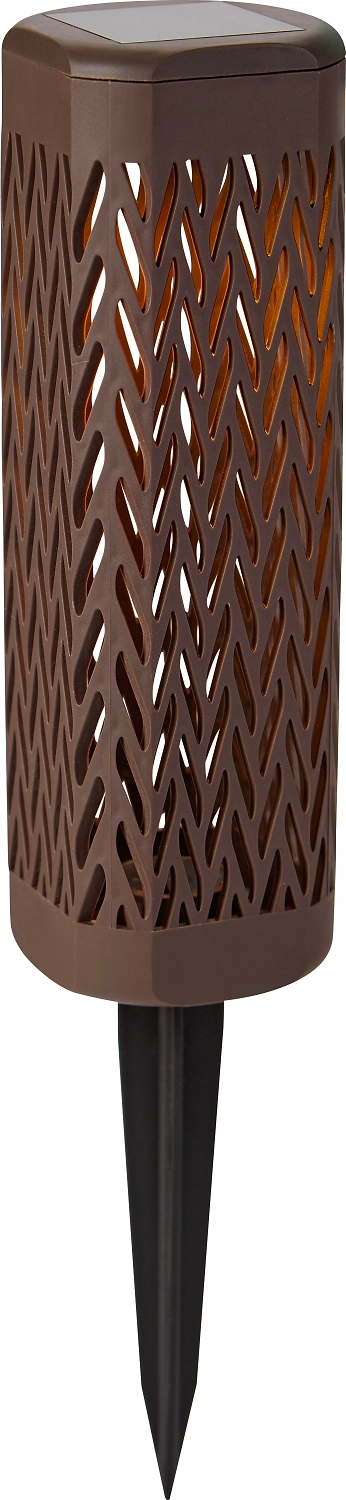 Уличный проекционный светильник на солнечной батарее SOLAR 253315 коричневый