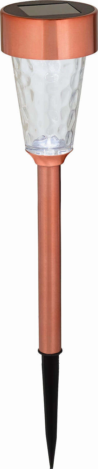 Солнечный светильник OBI 145531 металлический 38,5 см медный