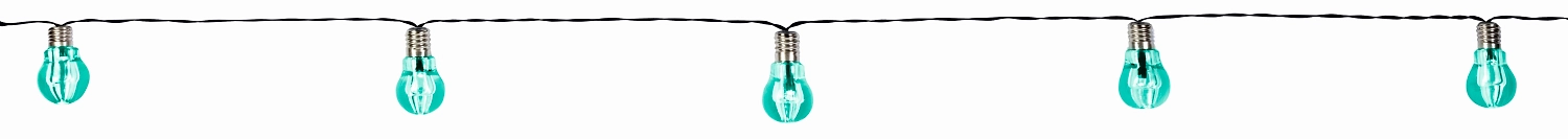 Уличная гирлянда на солнечной батарее разноцветная 10хLED