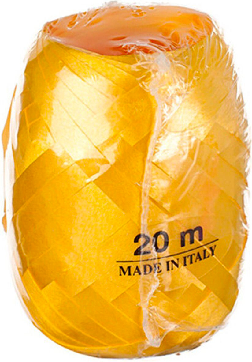 Упаковочная лента 0,5х2000 см желтая