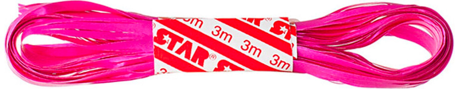 Упаковочная лента 1,5х300 см розовая