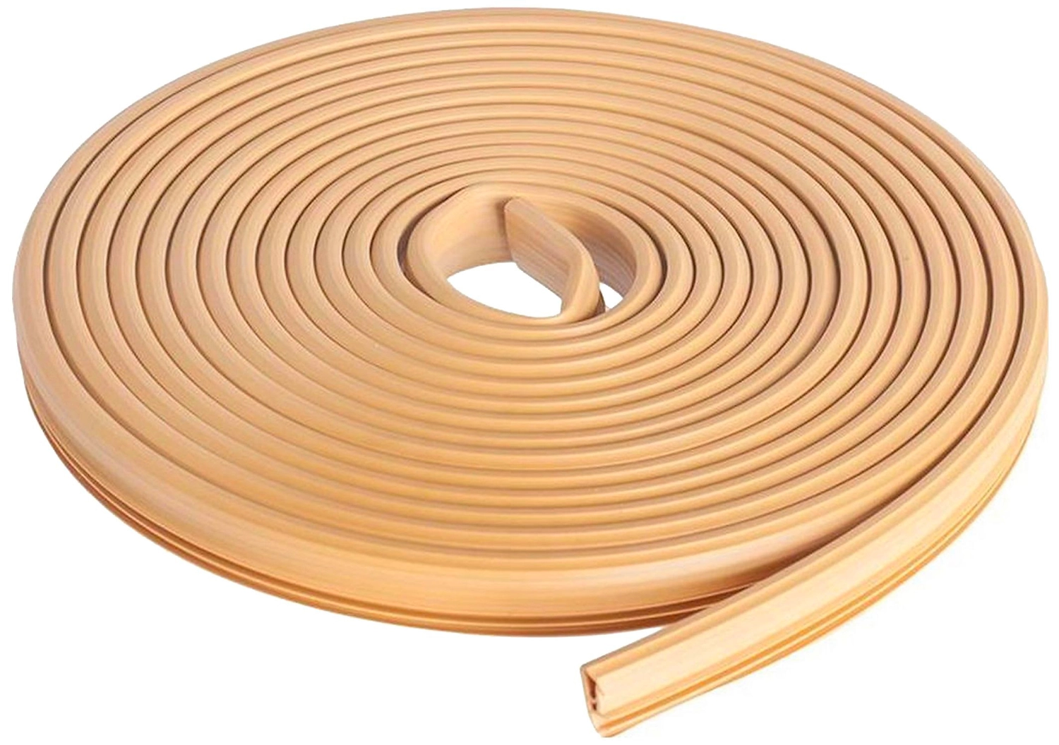 Уплотнитель для деревянных окон пазовый светлый дуб 5,5 м