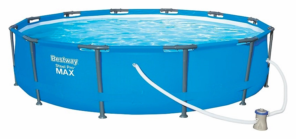 Бассейн каркасный круглый Bestway Steel Pro MAX 366x76 см