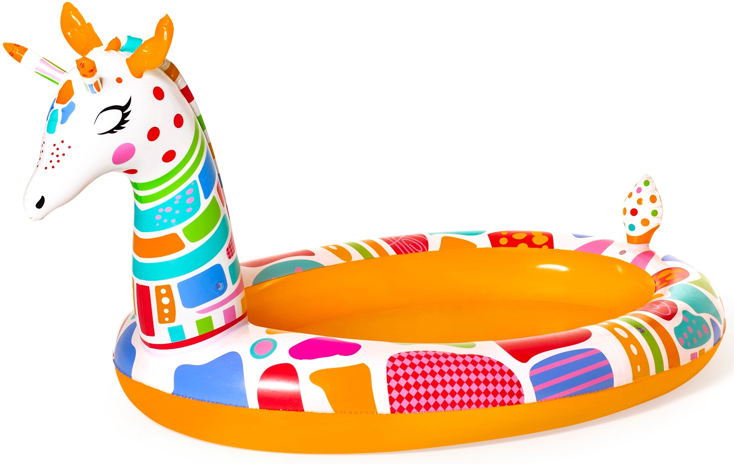 Бассейн детский надувной Bestway Groovy giraffe 266х157 см