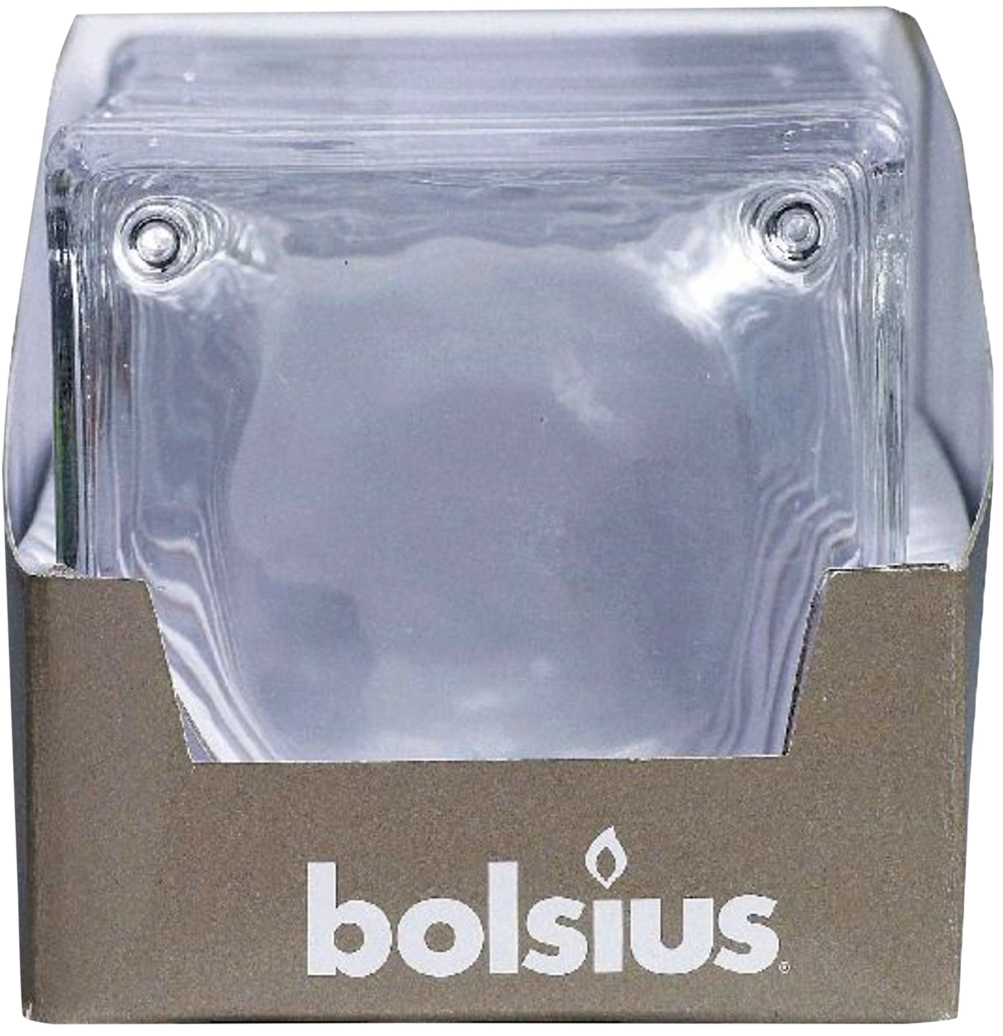 Подсвечник Bolsius стеклянный 100х10 мм