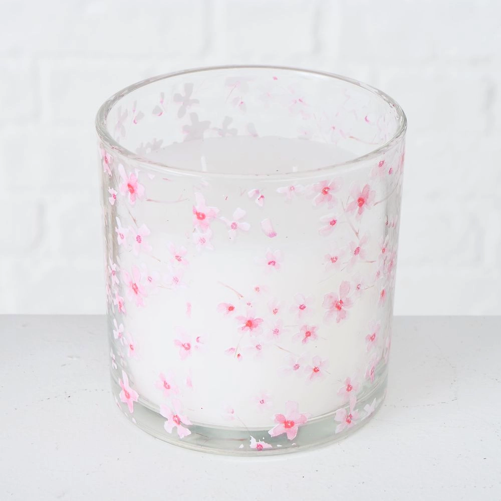 Подсвечник стеклянный Sakura 10 см в ассортименте