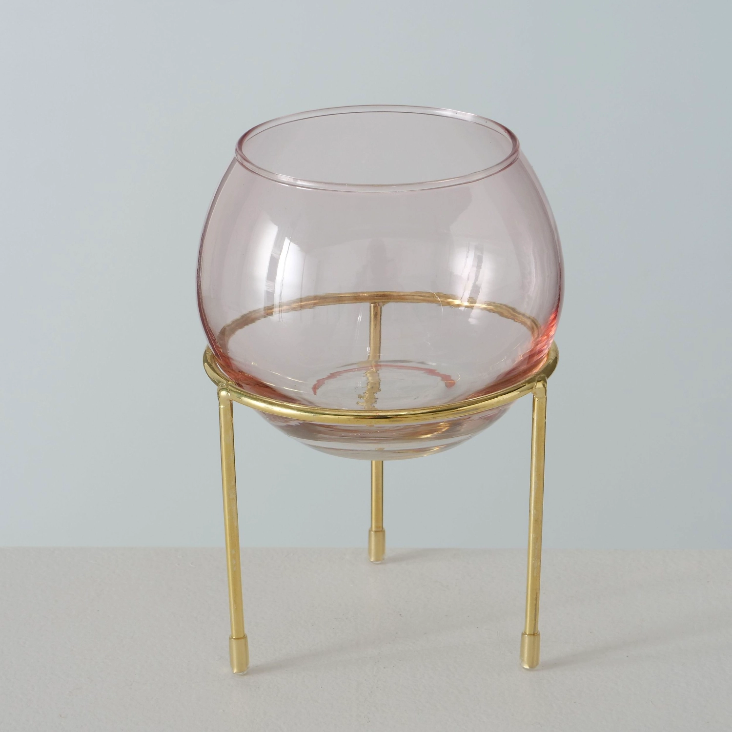 Ваза стеклянная MELISSA микс H14 см