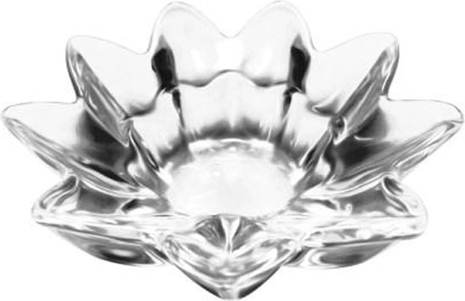 Подсвечник стеклянный Bolsius прозрачный 11х5 см