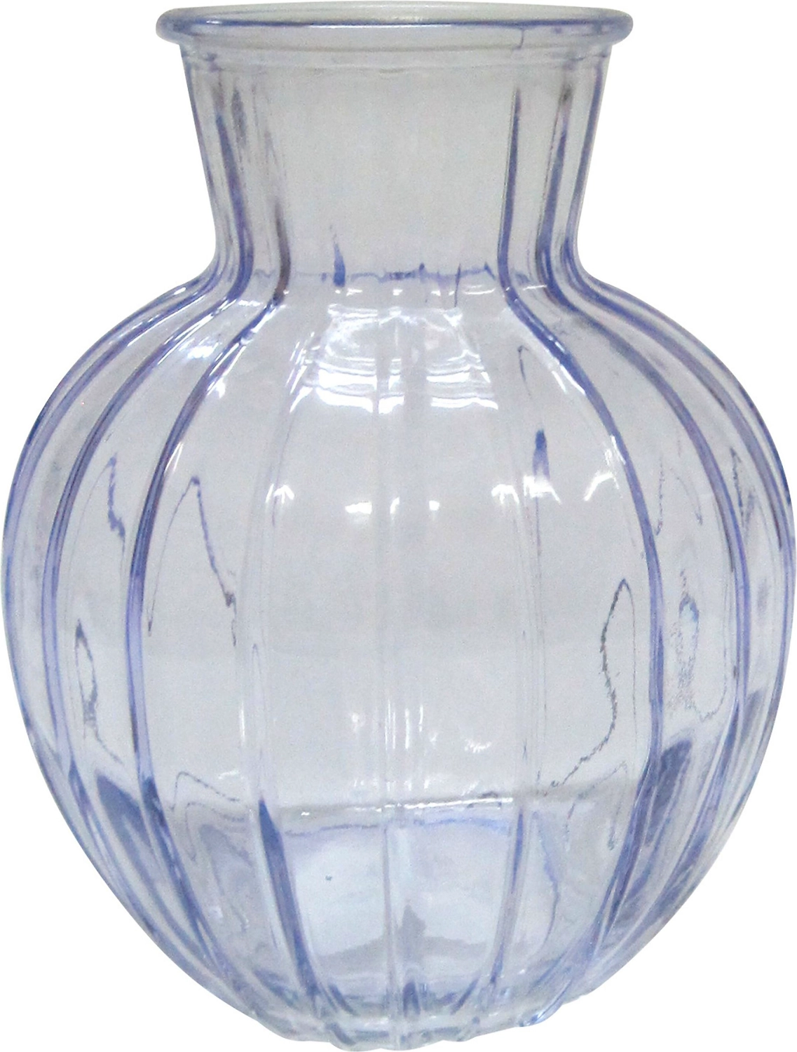 Ваза NiNaGlass Белла стеклянная лаванда 90x195 см